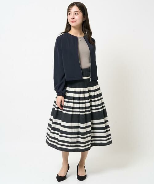 Maison de CINQ / メゾン ドゥ サンク ニット・セーター | 【小さいサイズ】七分袖コンパクトリブニット/洗える | 詳細20