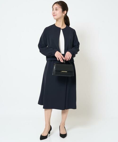 Maison de CINQ / メゾン ドゥ サンク ニット・セーター | 【小さいサイズ】七分袖コンパクトリブニット/洗える | 詳細25