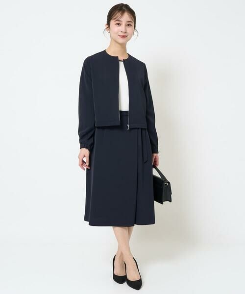 Maison de CINQ / メゾン ドゥ サンク ニット・セーター | 【小さいサイズ】七分袖コンパクトリブニット/洗える | 詳細26