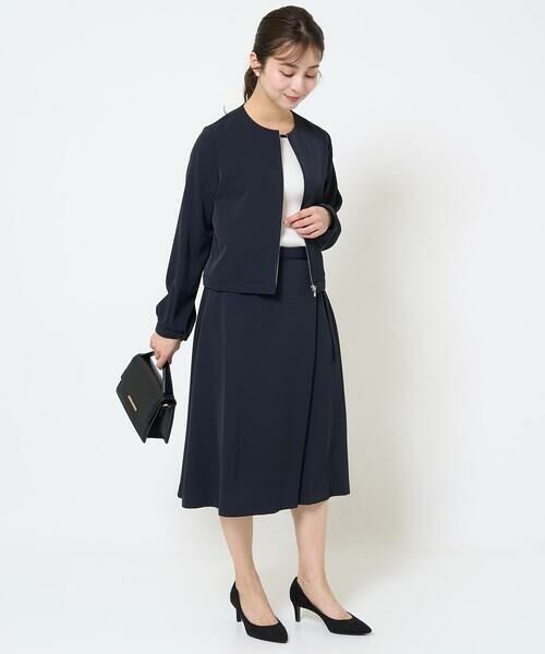 Maison de CINQ / メゾン ドゥ サンク ニット・セーター | 【小さいサイズ】七分袖コンパクトリブニット/洗える | 詳細27