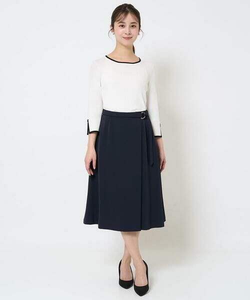 Maison de CINQ / メゾン ドゥ サンク ニット・セーター | 【小さいサイズ】七分袖コンパクトリブニット/洗える | 詳細29