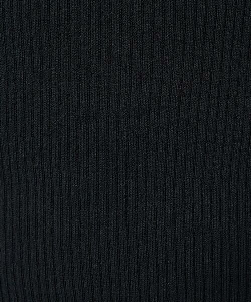 Maison de CINQ / メゾン ドゥ サンク タンクトップ | 【小さいサイズ】スクエアネックリブニットタンクトップ/UVカット/洗える | 詳細13