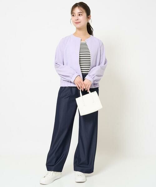 Maison de CINQ / メゾン ドゥ サンク タンクトップ | 【小さいサイズ】スクエアネックリブニットタンクトップ/UVカット/洗える | 詳細18