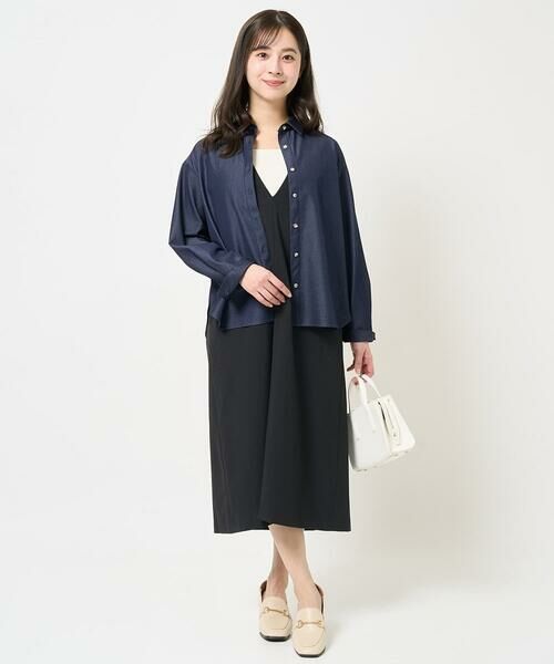 Maison de CINQ / メゾン ドゥ サンク タンクトップ | 【小さいサイズ】スクエアネックリブニットタンクトップ/UVカット/洗える | 詳細23