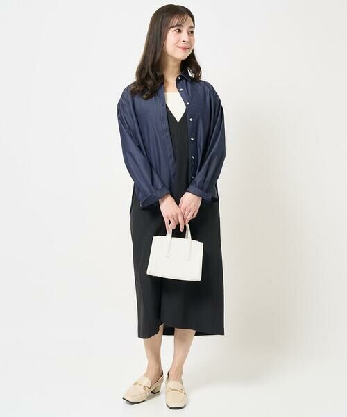 Maison de CINQ / メゾン ドゥ サンク タンクトップ | 【小さいサイズ】スクエアネックリブニットタンクトップ/UVカット/洗える | 詳細24