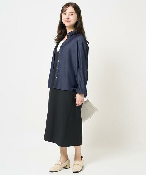 Maison de CINQ / メゾン ドゥ サンク タンクトップ | 【小さいサイズ】スクエアネックリブニットタンクトップ/UVカット/洗える | 詳細25