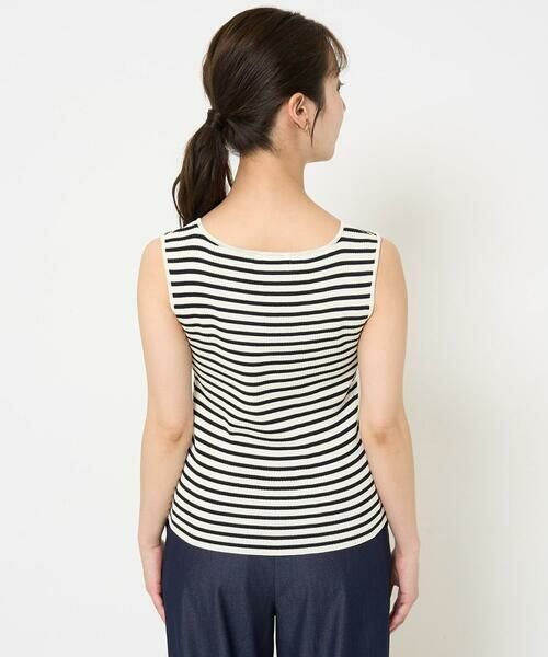 Maison de CINQ / メゾン ドゥ サンク タンクトップ | 【小さいサイズ】スクエアネックリブニットタンクトップ/UVカット/洗える | 詳細7