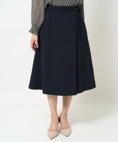 Maison de CINQ / メゾン ドゥ サンク ロング・マキシ丈スカート | 【小さいサイズ】ベルト付きAラインスカート/洗える/セットアップ対応