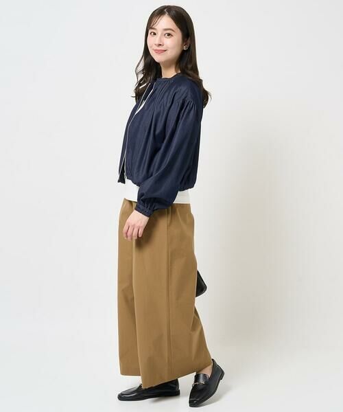 Maison de CINQ / メゾン ドゥ サンク その他アウター | 【小さいサイズ】デニムライクノーカラーブルゾン/洗える | 詳細19