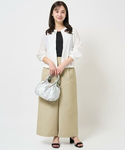 Maison de CINQ / メゾン ドゥ サンク その他アウター | 【小さいサイズ】ポコポコノーカラーブルゾン/洗える | 詳細16