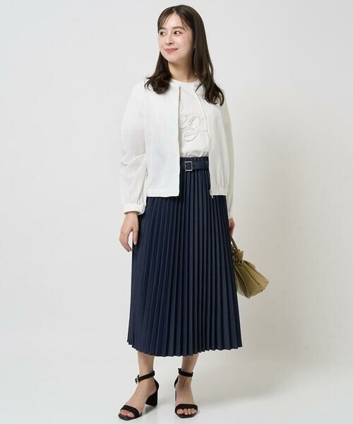 Maison de CINQ / メゾン ドゥ サンク その他アウター | 【小さいサイズ】ポコポコノーカラーブルゾン/洗える | 詳細19