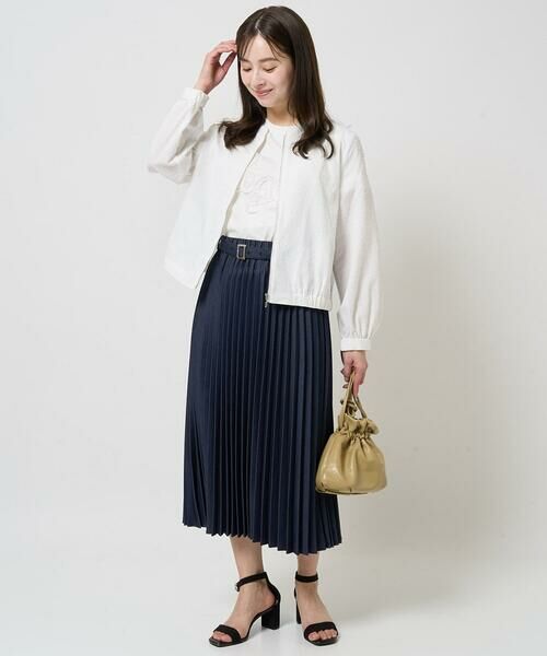 Maison de CINQ / メゾン ドゥ サンク その他アウター | 【小さいサイズ】ポコポコノーカラーブルゾン/洗える | 詳細20