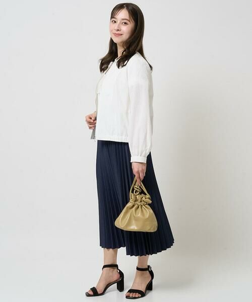 Maison de CINQ / メゾン ドゥ サンク その他アウター | 【小さいサイズ】ポコポコノーカラーブルゾン/洗える | 詳細21