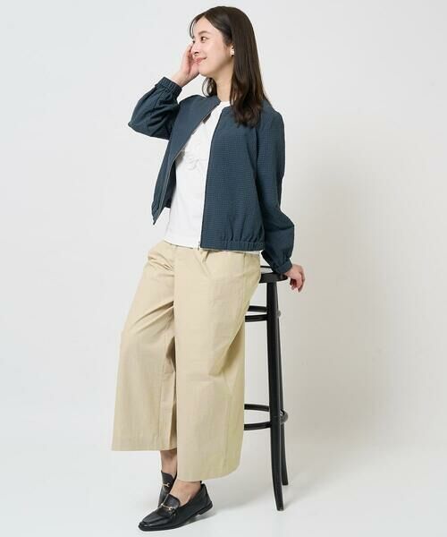 Maison de CINQ / メゾン ドゥ サンク その他アウター | 【小さいサイズ】ポコポコノーカラーブルゾン/洗える | 詳細27