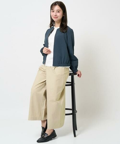 Maison de CINQ / メゾン ドゥ サンク その他アウター | 【小さいサイズ】ポコポコノーカラーブルゾン/洗える | 詳細29