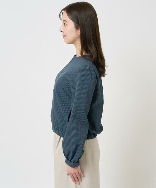 Maison de CINQ / メゾン ドゥ サンク その他アウター | 【小さいサイズ】ポコポコノーカラーブルゾン/洗える | 詳細4