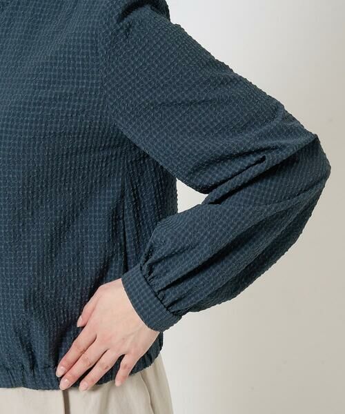 Maison de CINQ / メゾン ドゥ サンク その他アウター | 【小さいサイズ】ポコポコノーカラーブルゾン/洗える | 詳細7