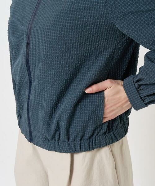 Maison de CINQ / メゾン ドゥ サンク その他アウター | 【小さいサイズ】ポコポコノーカラーブルゾン/洗える | 詳細8