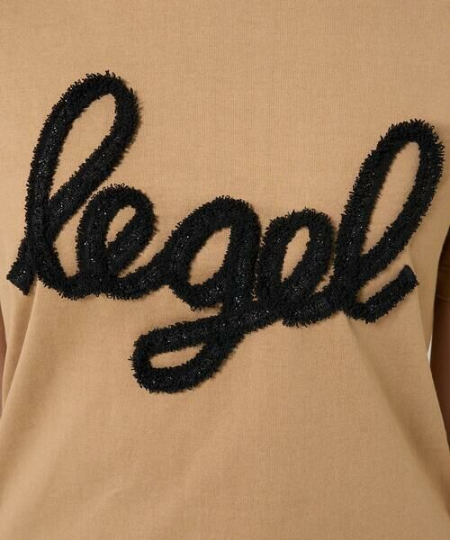 Maison de CINQ / メゾン ドゥ サンク カットソー | 【小さいサイズ】フリンジ刺繍ロゴTシャツ/洗える | 詳細10