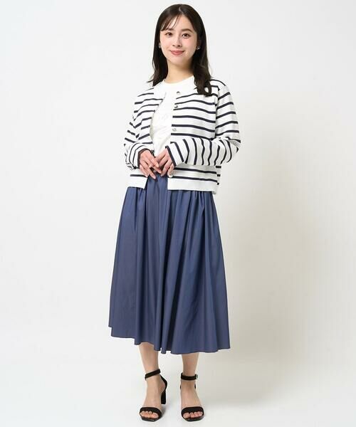 Maison de CINQ / メゾン ドゥ サンク カットソー | 【小さいサイズ】フリンジ刺繍ロゴTシャツ/洗える | 詳細22