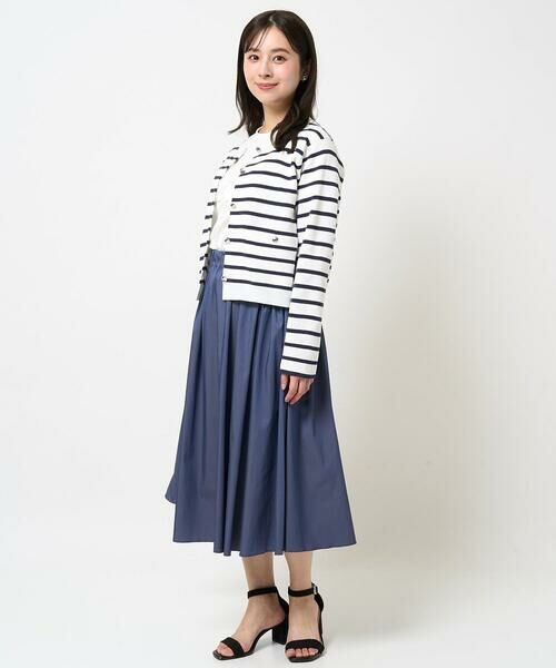 Maison de CINQ / メゾン ドゥ サンク カットソー | 【小さいサイズ】フリンジ刺繍ロゴTシャツ/洗える | 詳細24