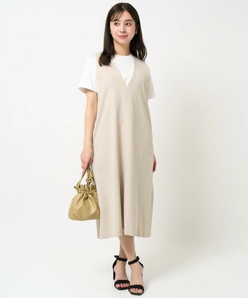 Maison de CINQ / メゾン ドゥ サンク カットソー | 【小さいサイズ】フリンジ刺繍ロゴTシャツ/洗える | 詳細28