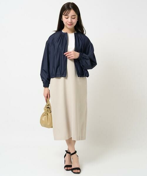 Maison de CINQ / メゾン ドゥ サンク カットソー | 【小さいサイズ】フリンジ刺繍ロゴTシャツ/洗える | 詳細29