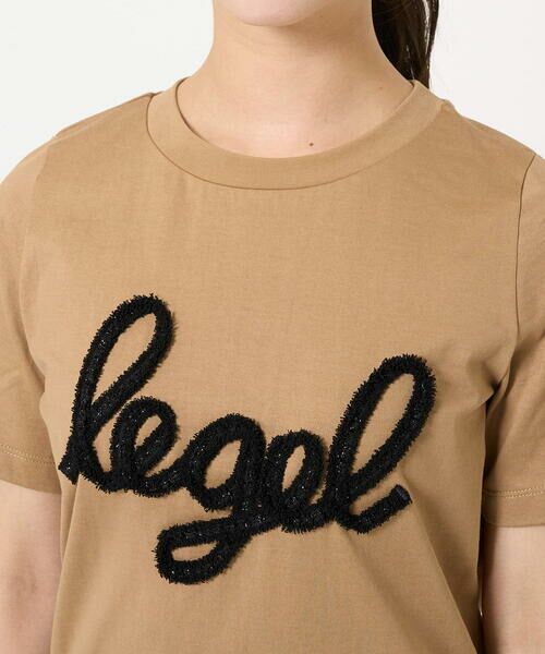 Maison de CINQ / メゾン ドゥ サンク カットソー | 【小さいサイズ】フリンジ刺繍ロゴTシャツ/洗える | 詳細7