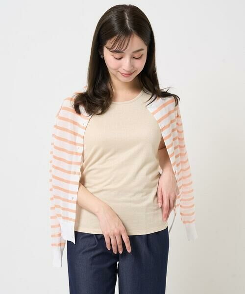 Maison de CINQ / メゾン ドゥ サンク タンクトップ | 【小さいサイズ】ラメタンクトップ/UVカット/接触冷感/洗える | 詳細3