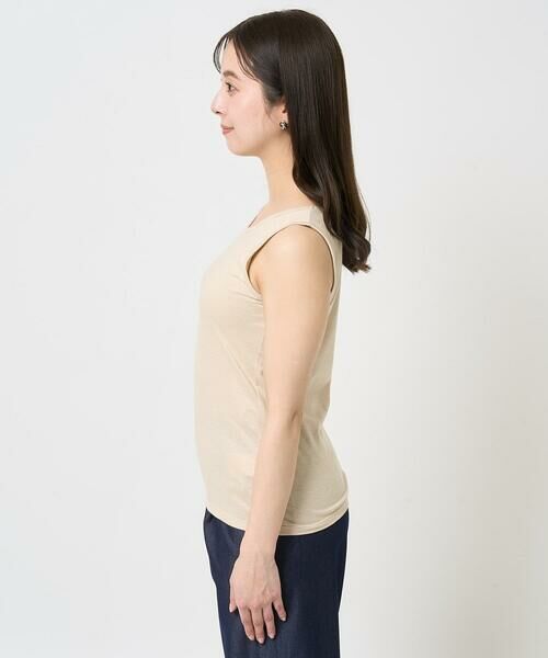 Maison de CINQ / メゾン ドゥ サンク タンクトップ | 【小さいサイズ】ラメタンクトップ/UVカット/接触冷感/洗える | 詳細5