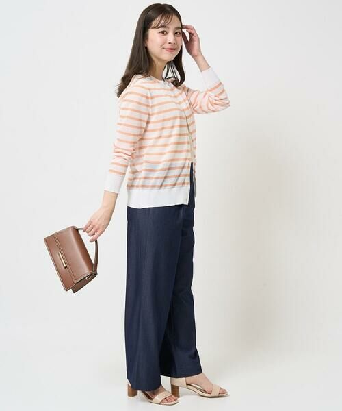 Maison de CINQ / メゾン ドゥ サンク その他パンツ | 【小さいサイズ】デニムライクワイドパンツ/洗える/セットアップ対応 | 詳細15