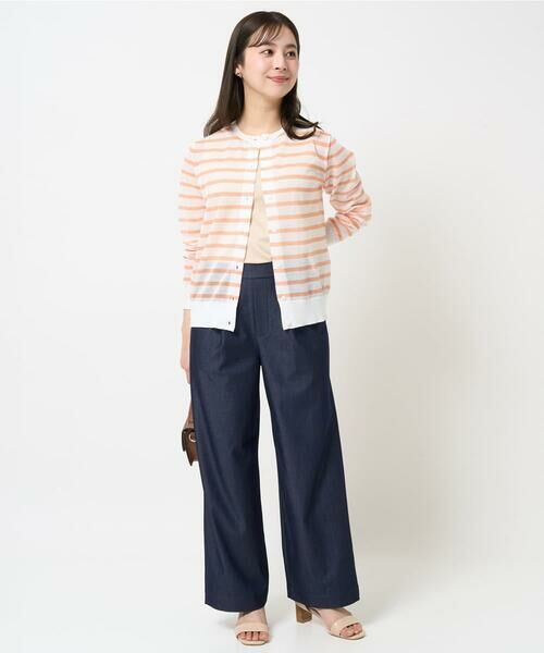 Maison de CINQ / メゾン ドゥ サンク その他パンツ | 【小さいサイズ】デニムライクワイドパンツ/洗える/セットアップ対応 | 詳細16
