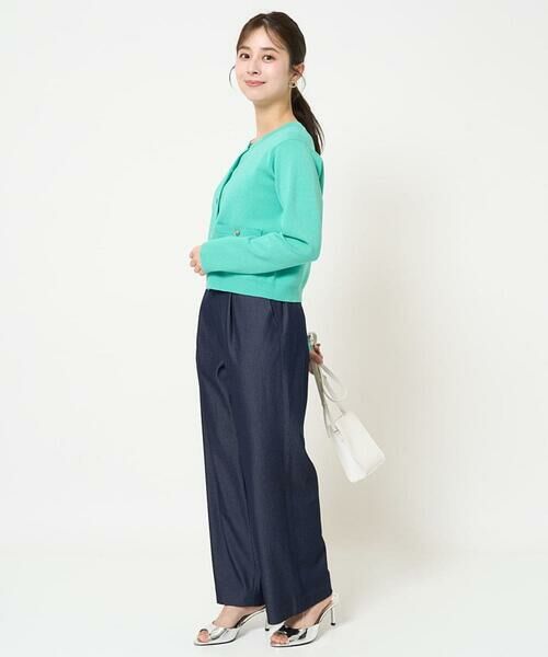 Maison de CINQ / メゾン ドゥ サンク その他パンツ | 【小さいサイズ】デニムライクワイドパンツ/洗える/セットアップ対応 | 詳細23