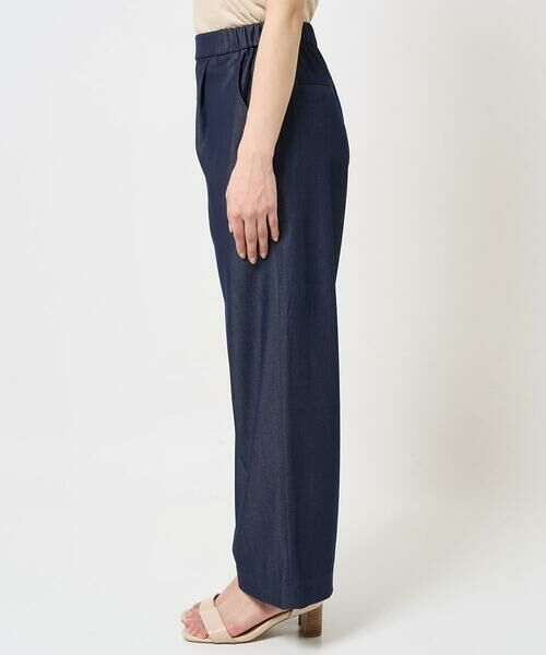Maison de CINQ / メゾン ドゥ サンク その他パンツ | 【小さいサイズ】デニムライクワイドパンツ/洗える/セットアップ対応 | 詳細4
