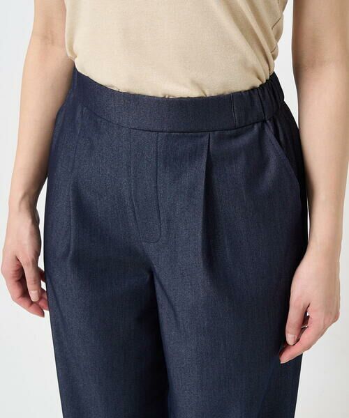 Maison de CINQ / メゾン ドゥ サンク その他パンツ | 【小さいサイズ】デニムライクワイドパンツ/洗える/セットアップ対応 | 詳細7