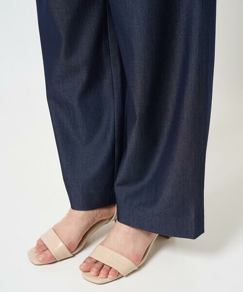 Maison de CINQ / メゾン ドゥ サンク その他パンツ | 【小さいサイズ】デニムライクワイドパンツ/洗える/セットアップ対応 | 詳細9