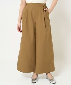 Maison de CINQ / メゾン ドゥ サンク その他パンツ | 【小さいサイズ】ストレッチツイル プルオンワイドパンツ/洗える