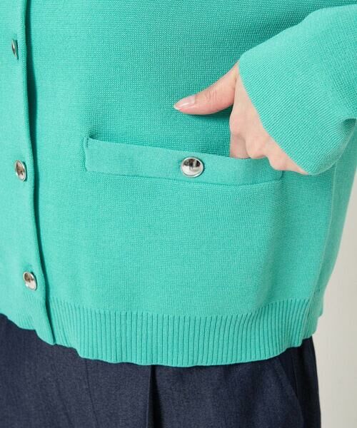 Maison de CINQ / メゾン ドゥ サンク カーディガン・ボレロ | 【小さいサイズ】ミラノリブニットカーディガン/洗える | 詳細14