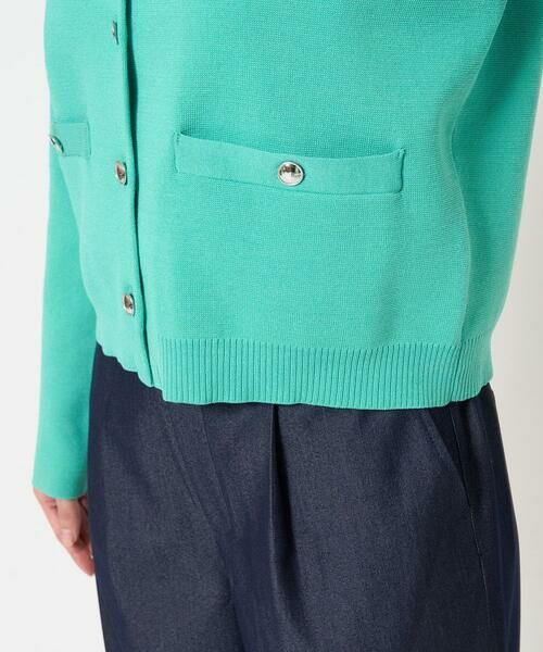 Maison de CINQ / メゾン ドゥ サンク カーディガン・ボレロ | 【小さいサイズ】ミラノリブニットカーディガン/洗える | 詳細15