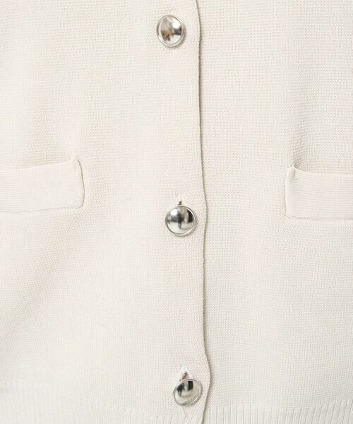 Maison de CINQ / メゾン ドゥ サンク カーディガン・ボレロ | 【小さいサイズ】ミラノリブニットカーディガン/洗える | 詳細19