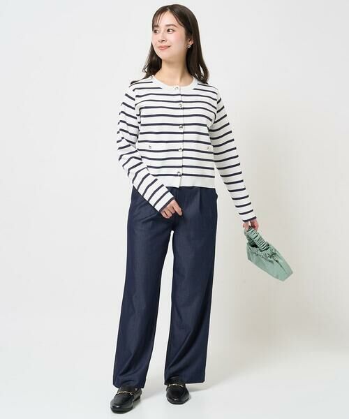 Maison de CINQ / メゾン ドゥ サンク カーディガン・ボレロ | 【小さいサイズ】ミラノリブニットカーディガン/洗える | 詳細28