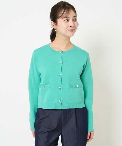 Maison de CINQ / メゾン ドゥ サンク カーディガン・ボレロ | 【小さいサイズ】ミラノリブニットカーディガン/洗える | 詳細8