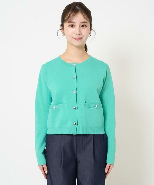 Maison de CINQ / メゾン ドゥ サンク カーディガン・ボレロ | 【小さいサイズ】ミラノリブニットカーディガン/洗える | 詳細9