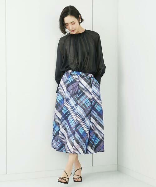 Maison de CINQ / メゾン ドゥ サンク シャツ・ブラウス | [小さいサイズ]ボリュームスリーブシアーブラウス | 詳細19