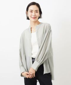 Maison de CINQ / メゾン ドゥ サンク シャツ・ブラウス | [小さいサイズ]シアーボリュームスリーブブラウス