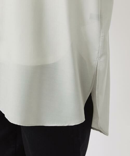 Maison de CINQ / メゾン ドゥ サンク シャツ・ブラウス | [小さいサイズ]シアーボリュームスリーブブラウス | 詳細1