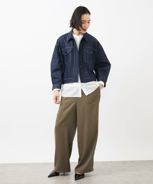 Maison de CINQ / メゾン ドゥ サンク シャツ・ブラウス | [小さいサイズ]シアーボリュームスリーブブラウス | 詳細12