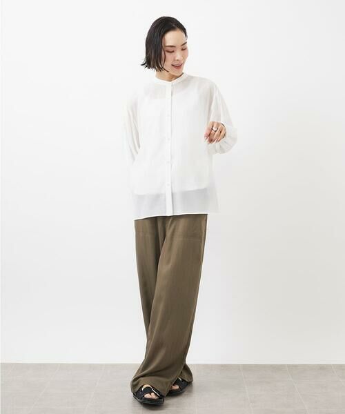 Maison de CINQ / メゾン ドゥ サンク シャツ・ブラウス | [小さいサイズ]シアーボリュームスリーブブラウス | 詳細9