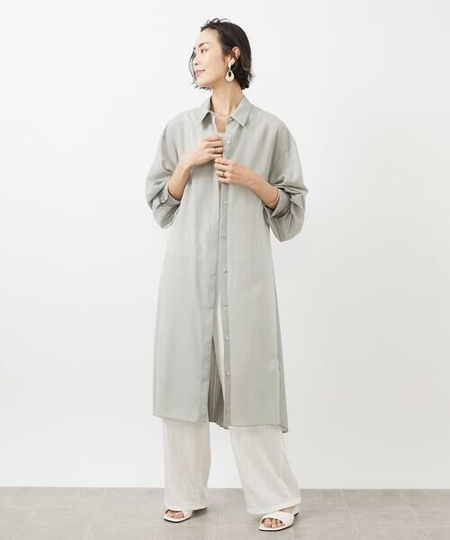 Maison de CINQ / メゾン ドゥ サンク ロング・マキシ丈ワンピース | [小さいサイズ]バックプリーツ3WAYワンピース | 詳細17