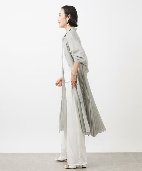 Maison de CINQ / メゾン ドゥ サンク ロング・マキシ丈ワンピース | [小さいサイズ]バックプリーツ3WAYワンピース | 詳細18